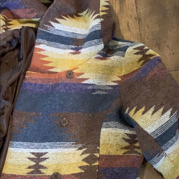 Tribal print Coat - Picture 5 of 5